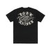 画像1: BORN X RAISED MISTER CARTOON SCRIPT ROCKER TEE ブラック (1)