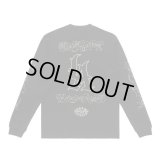 BORN X RAISED MISTER CARTOON LA L/S TEE ブラック