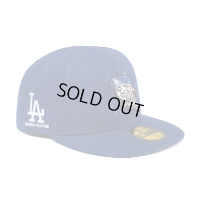 画像2: BORN X RAISED×LA Dodgers× Mr.Cartoon Newera CAP ブルー