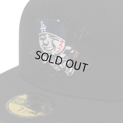 画像6: BORN X RAISED×LA Dodgers× Mr.Cartoon Newera CAP ブラック