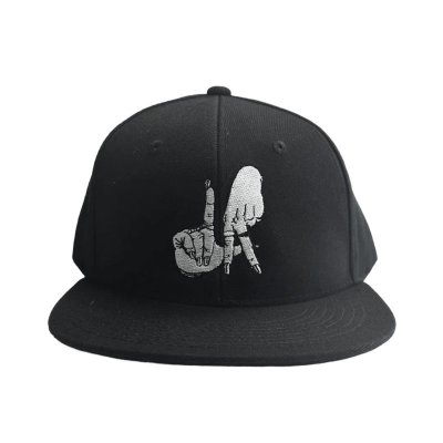 画像1: EstevanOriol NEW LA hands Snapback cap ブラック