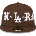 画像3: BORN X RAISED×LA Dodgers Big Logo Newera CAPブラウン
