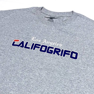 画像1: CALIFOGRIFO FILA TEE グレー