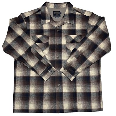 画像4: PENDLETON BOARD SHIRT ベージュ/ブラウン