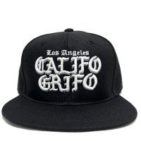 CALIFOGRIFO LA snapback cap ブラック