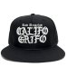 画像1: CALIFOGRIFO LA snapback cap ブラック (1)