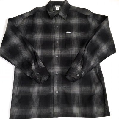 画像2: CALTOP OG CHECK SHIRT ブラック/チャコール