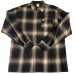 画像2: CALTOP OG CHECK SHIRT ブラウン/ベージュ (2)