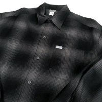 CALTOP OG CHECK SHIRT ブラック/チャコール