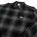 画像1: CALTOP OG CHECK SHIRT ブラック/チャコール (1)