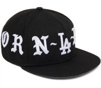 BORN X RAISED×LA Dodgers Big Logo Newera CAPブラック