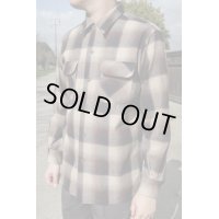 PENDLETON BOARD SHIRT ベージュ/ブラウン