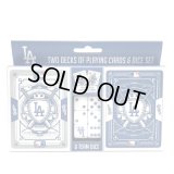 DODGERS CARD&DICE SET