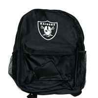 RAIDERS BLACK BACKPACK