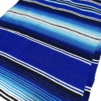 画像2: MEXICAN SARAPE アズール