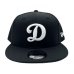 画像1: NEWERA Dodgers D SNAPBACK CAP ブラック/ホワイト (1)
