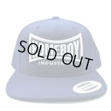 HOMEBOY Snapback Cap ネイビー/グレー