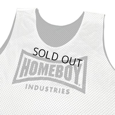 画像2: HOMEBOY Reversible Mesh Tank ブラック/グレー