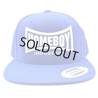 HOMEBOY Snapback Cap ブルー/ホワイト