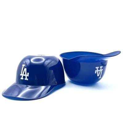 画像1: Dodgers Mini Helmet Cup
