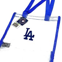 Dodgers Clear Bag ブルー