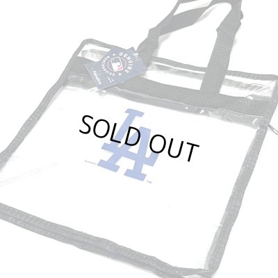 画像1: Dodgers Clear Bag ブラック