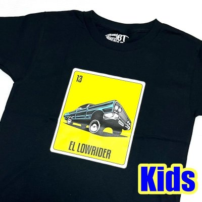 画像1: KIDS El LOWRIDER Loteria Tee