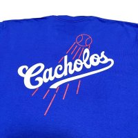 CACHOLOS Dodgers Tee ブルー