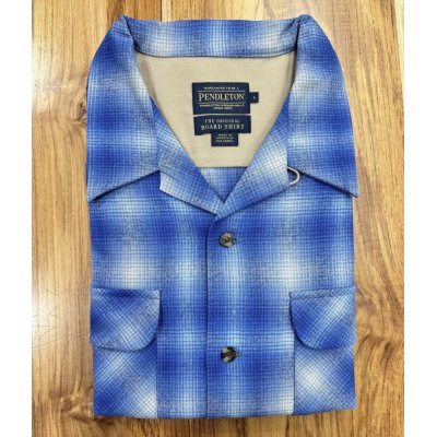 画像2: PENDLETON BOARD SHIRT ブルー