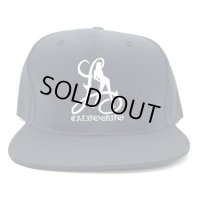 CALIFOGRIFO LA snapback cap ブラック