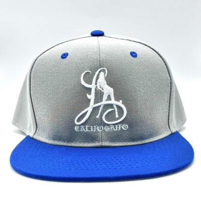 画像1: CALIFOGRIFO LA snapback cap ブルー