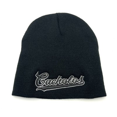 画像1: Cacholos Signature Beanie ブラック