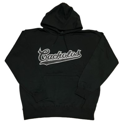 画像2: Cacholos Signature Hoodie ブラック