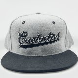 Cacholos Signature Snapback Cap ブラック/ライトグレー