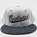 画像1: Cacholos Signature Snapback Cap ブラック/ライトグレー (1)