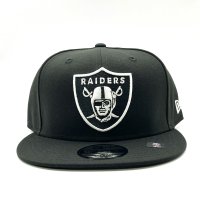 NEW ERA 9fifty Raiders BLACK/WHITE