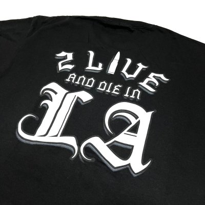 画像1: 2 LIVE AND DIE IN LA TEE 