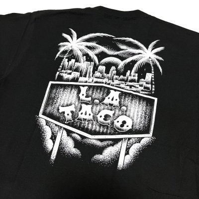 画像1: LA TACO Dodger Stadium Tee Black
