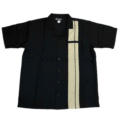 画像2: Greenspans Bowling SHIRT Black