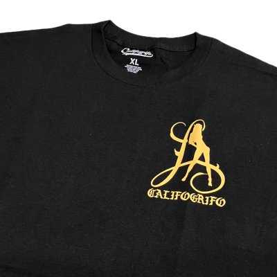 画像2: CALIFOGRIFO The Los Angeles TEE Black