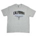 画像2: CALIFOGRIFO CA WEST COAST TEE Gray (2)