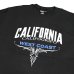 画像1: CALIFOGRIFO CA WEST COAST TEE Black (1)