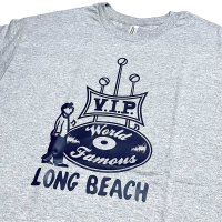 V.I.P Records TEE グレー