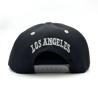 画像2: KIDS LOS ANGELES CAP ブラック/グレー