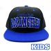 画像1: KIDS LOS ANGELES CAP ブラック/ブルー (1)