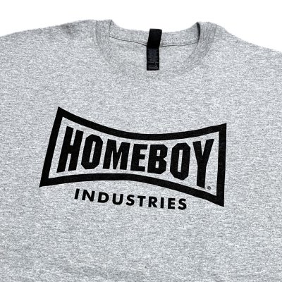 画像1: HOMEBOY OFFICIAL TEE グレー