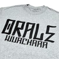CACHOLOS ORALE TEE ライトグレー