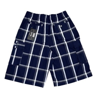 画像2: SHAKA WEAR PLAID SHORT PANTS ネイビー
