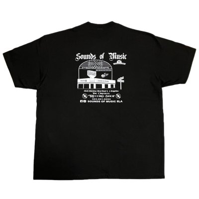 画像2: SOUNDS OF MUSIC TEE ブラック