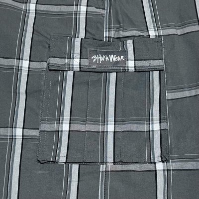 画像4: SHAKA WEAR PLAID SHORT PANTS グレー